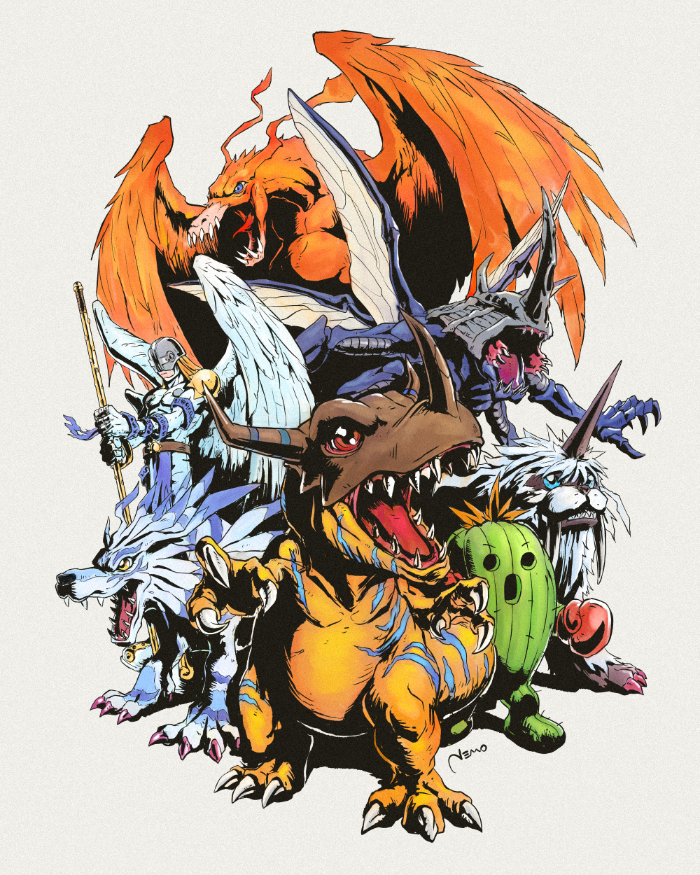 Digimon Adventure Fanart
